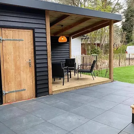בקתה Luxe Veluwse Chalet Te Huur